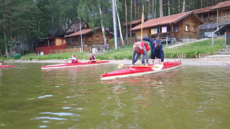 Obóz letni w Kretowinach